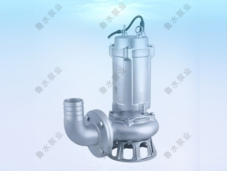 WQP型(xíng)不鏽鋼無(wu)堵塞潛水(shui)泵
